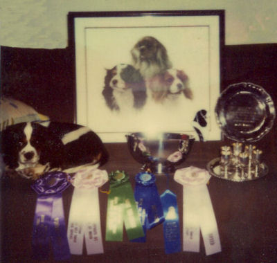 Mary and her trophies